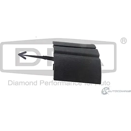 Заглушка бампера под буксирный крюк DPA 8L1ISB 1262850076 QWEZ W 88071385602