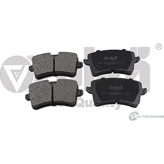 Тормозные колодки дисковые, комплект VIKA 1233449578 D0A6 D 66981102701
