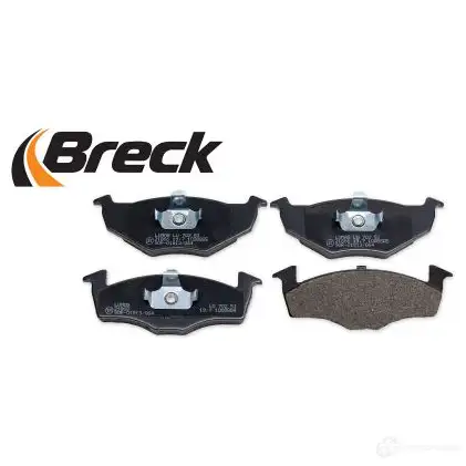 Тормозные колодки, комплект BRECK Y2PMR0 M 218662070200 2295346 5906295145608 изображение 3