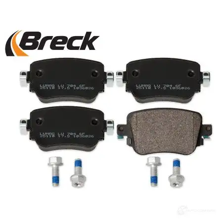 Тормозные колодки, комплект BRECK 2295621 5901958621574 55 4SP08 251100070410 изображение 3