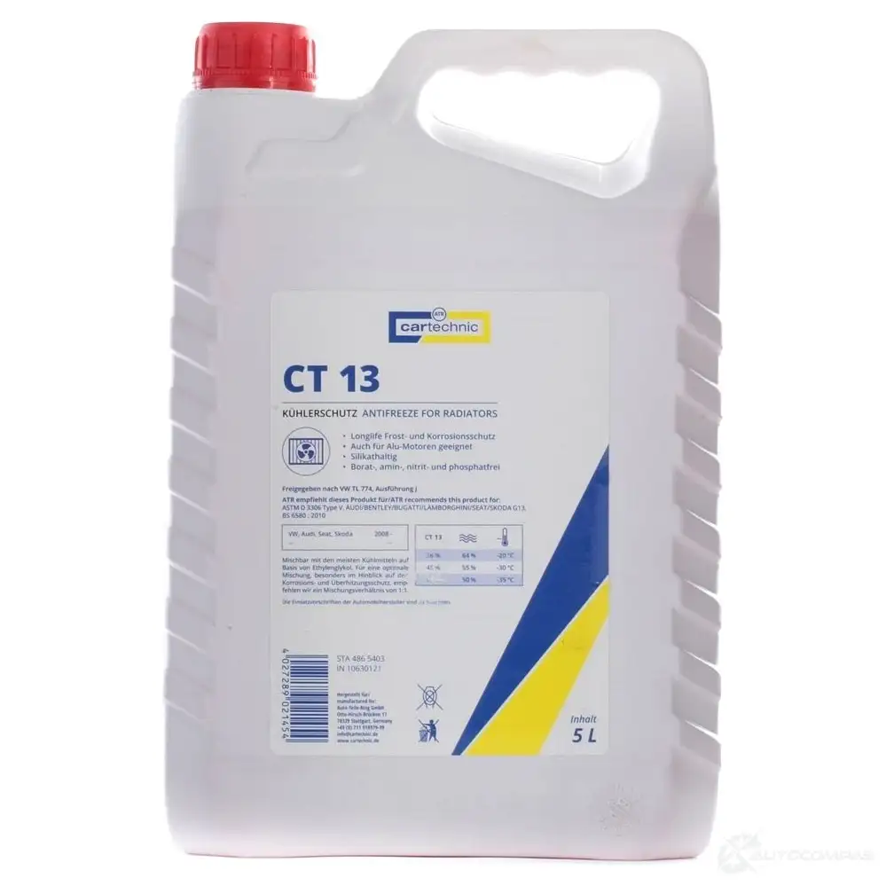 Антифриз CARTECHNIC S5 EX1HV 4027289021454 1437333792 - Изображение 1