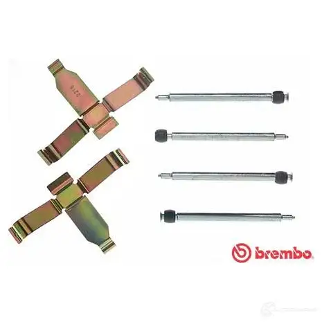 Ремкомплект колодок BREMBO 792386 8020584066850 P GNY5NA a02204