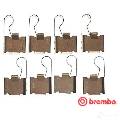 Ремкомплект колодок BREMBO 8020584067857 792486 0AHD2 6 a02306