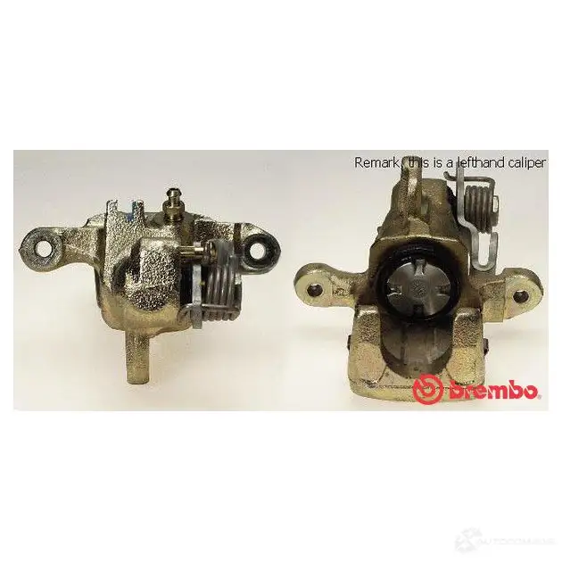 Тормозной суппорт BREMBO U5M1 F 795128 f30017 8020584508664