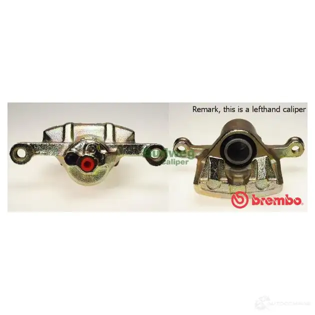 Тормозной суппорт BREMBO RC NC1 8020584512401 f49049 795506 изображение 0