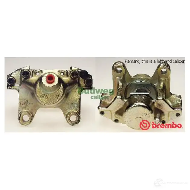 Тормозной суппорт BREMBO 795654 8020584513842 f50073 B X7817W