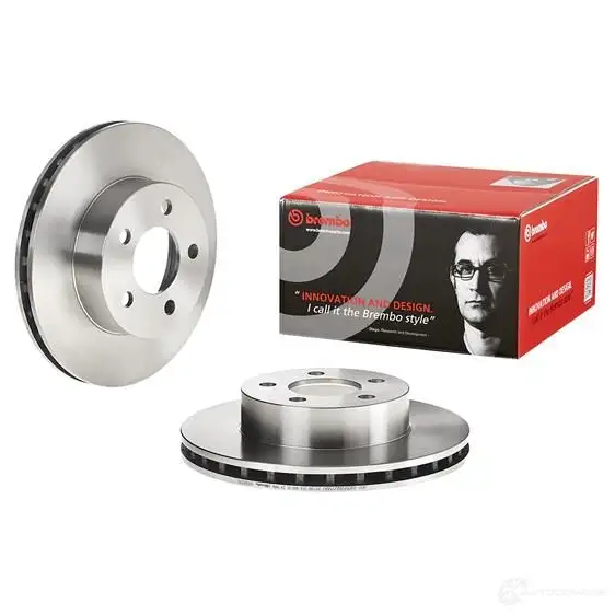 Тормозной диск BREMBO PZNU NI 1438329361 09.7652.11 изображение 2