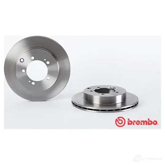Тормозной диск BREMBO 2B FR1WI 790823 09912810 8020584912812
