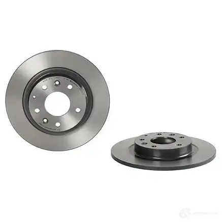 Тормозной диск BREMBO 1438329366 08.D222.11 KOP F4V изображение 1