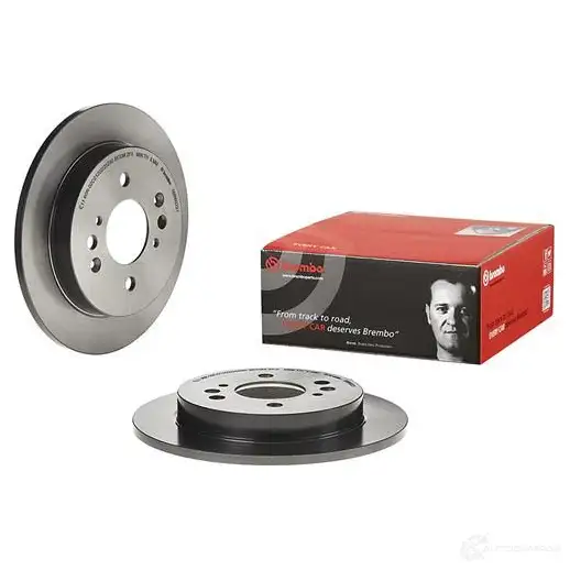 Тормозной диск BREMBO TEP 8I 1438329376 08.B602.21 изображение 2