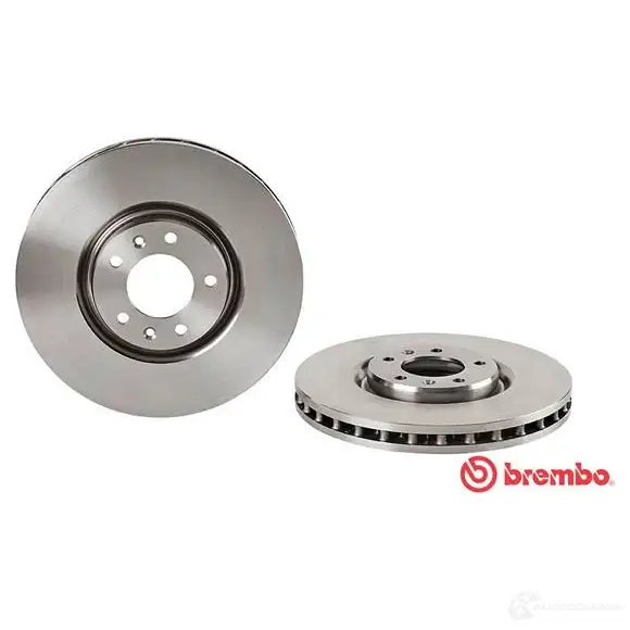 Тормозной диск BREMBO 790514 ZD AOQPB 8020584768013 09768010 изображение 2