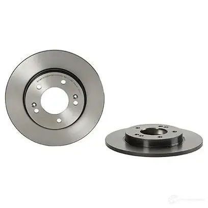 Тормозной диск BREMBO 08d62711 1438329400 3 A3RW изображение 2