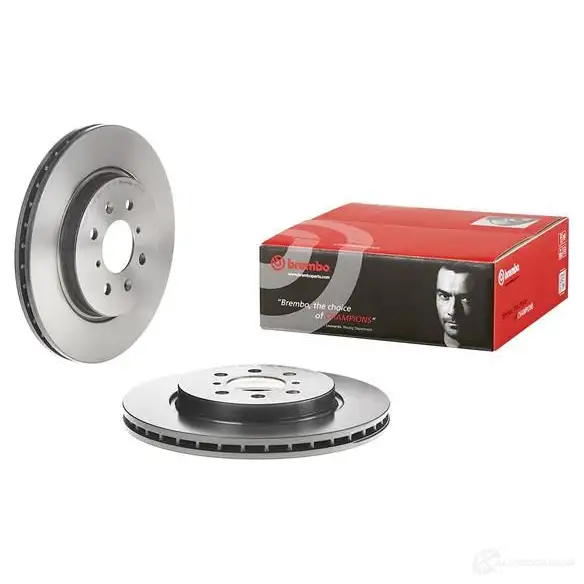 Тормозной диск BREMBO 1422939129 M OUG6SN 09.D252.11 изображение 5