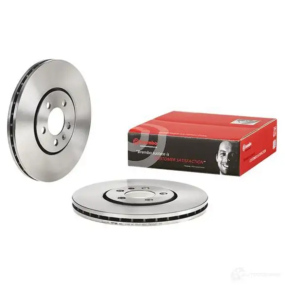 Тормозной диск BREMBO W5 O0X3 8020584674710 790323 09.6747.10 изображение 2