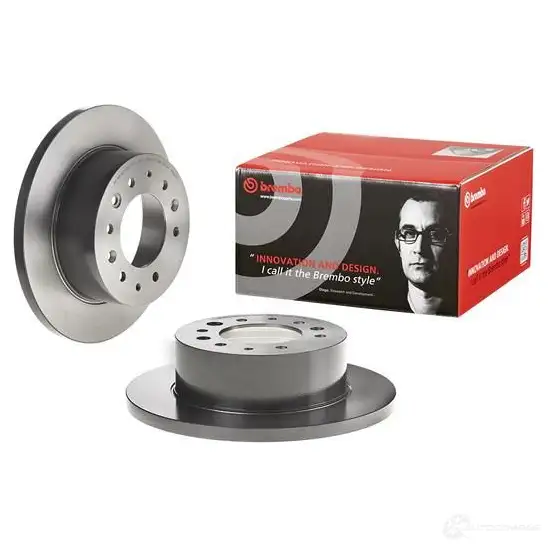 Тормозной диск BREMBO O9 8AZ 08d43211 1438329448 изображение 2