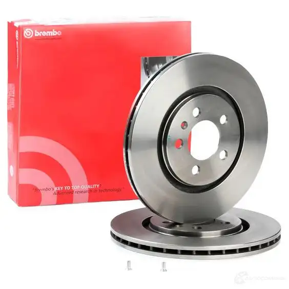 Тормозной диск BREMBO 8020584557013 790158 HZ 81K 09.5570.10 изображение 1