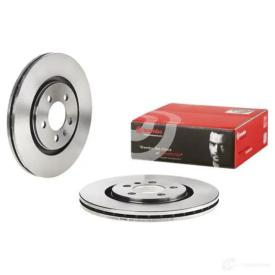 Тормозной диск BREMBO 8020584557013 790158 HZ 81K 09.5570.10 изображение 4