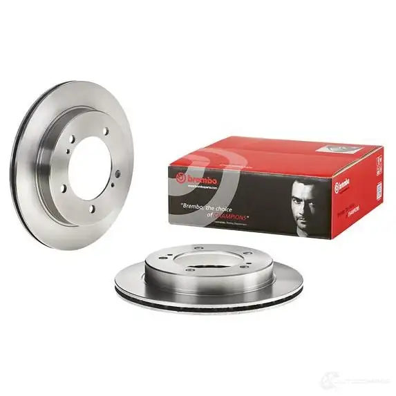 Тормозной диск BREMBO 790370 09.6859.10 8020584685914 X 5NN2V изображение 2