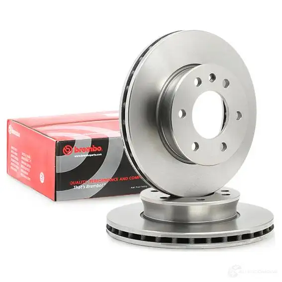 Тормозной диск BREMBO 9U8Q 4 09950814 8020584950814 790973 изображение 1