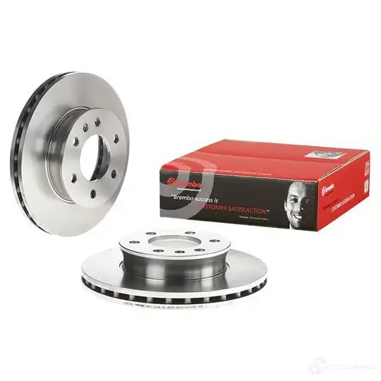 Тормозной диск BREMBO 9U8Q 4 09950814 8020584950814 790973 изображение 5