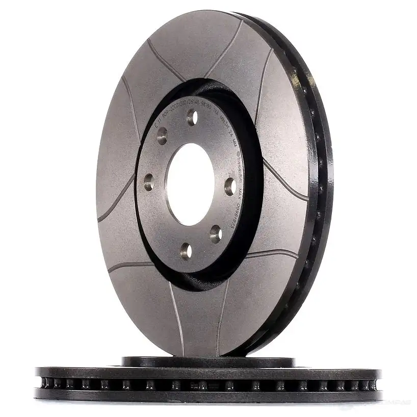 Тормозной диск BREMBO R 93PBY 791036 09961975 8020584023990 - Изображение 1