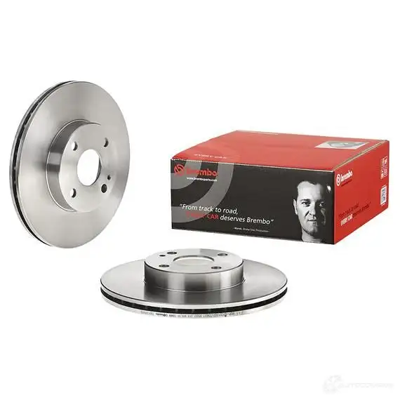 Тормозной диск BREMBO X0SR5 MF 8020584737910 09737910 790487 изображение 2