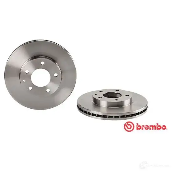 Тормозной диск BREMBO 8020584686317 790371 09686310 RC SL1S изображение 2