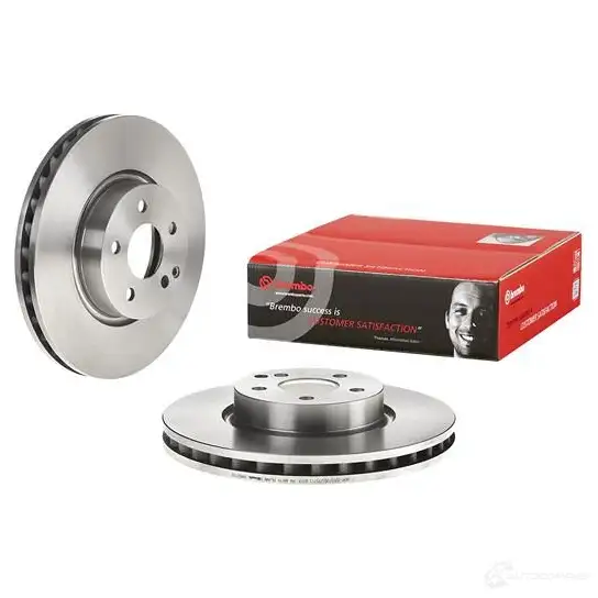 Тормозной диск BREMBO 8020584028858 791366 09a62110 TOY LX1 изображение 2