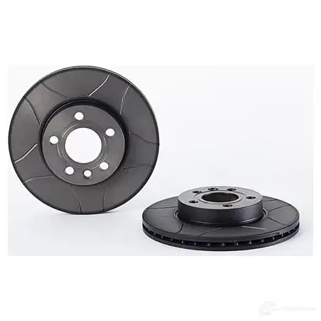 Тормозной диск BREMBO Z 80B0 790402 09693475 8020584013571 изображение 2