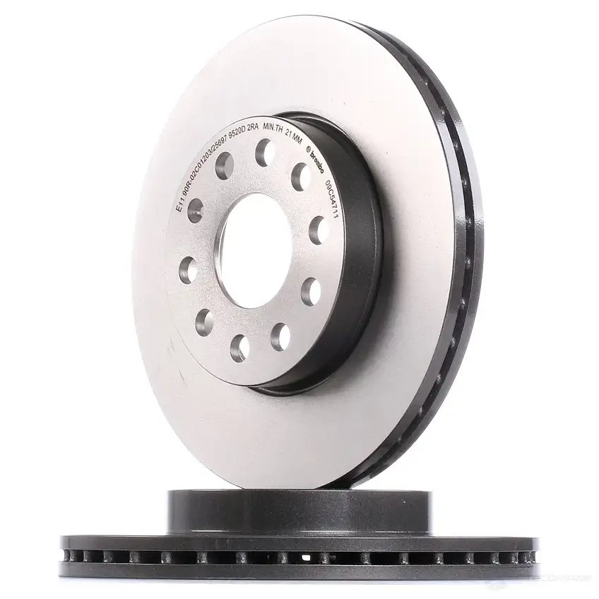 Тормозной диск BREMBO 1210323701 8020584227220 ZEJZ5 L 09.C547.11 - Изображение 1