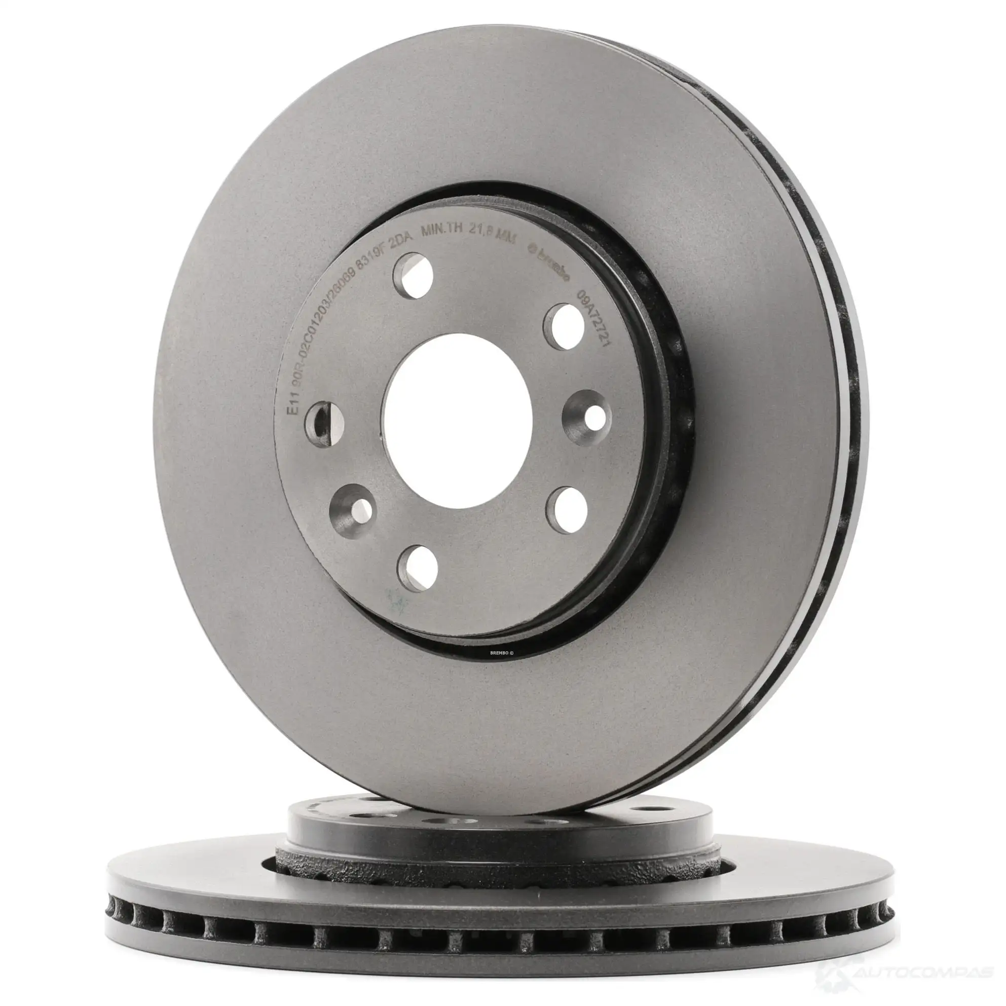 Тормозной диск BREMBO 791404 8020584216392 09.A727.21 765 L1 изображение 0