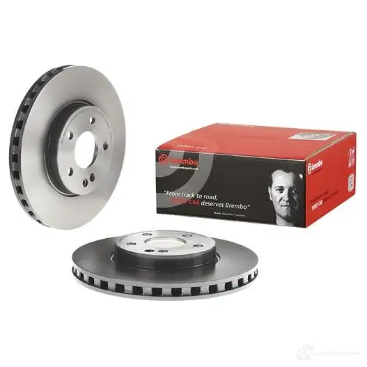 Тормозной диск BREMBO 8020584231715 I6V5 0M 09c06311 1210323201 изображение 6