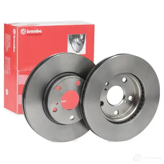 Тормозной диск BREMBO 1438329486 09c64811 CN HQXW - Изображение 1