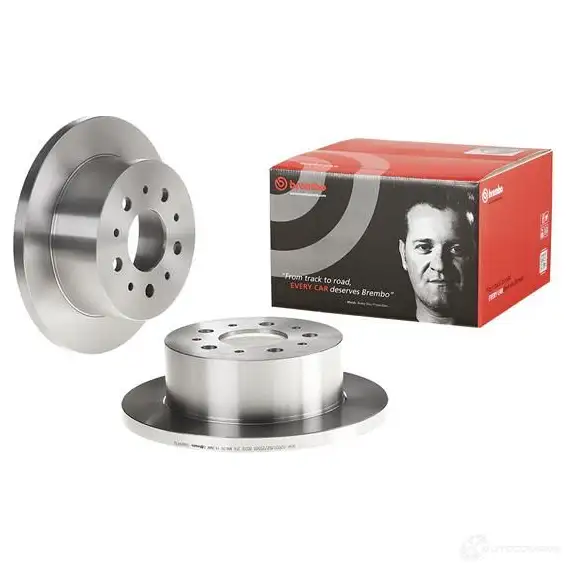 Тормозной диск BREMBO 789475 8020584809433 08809430 7W 2PJH4 изображение 9