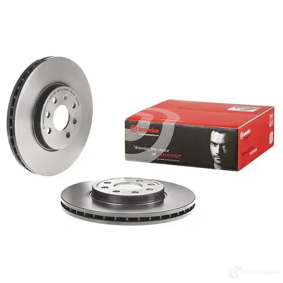 Тормозной диск BREMBO F H9P6 1422939224 09.9159.21 8020584225868 изображение 2