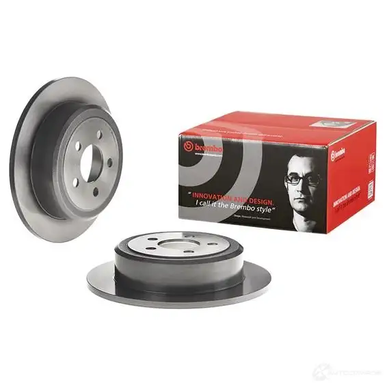 Тормозной диск BREMBO 1438329491 GFKCP4 6 08.B529.11 изображение 2