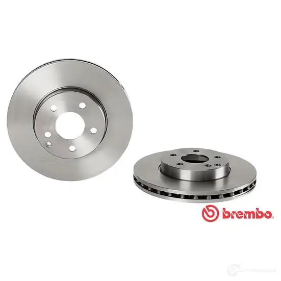 Тормозной диск BREMBO 790894 09936214 8020584936214 MK 5QP изображение 2