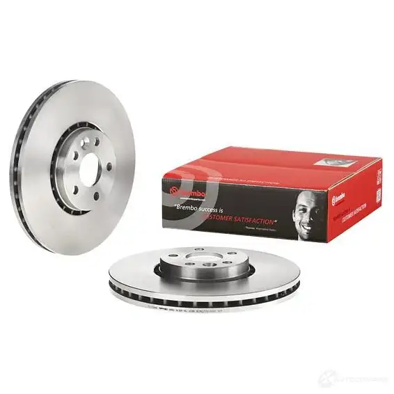 Тормозной диск BREMBO 8020584025918 791507 09b02510 EYH5 Z изображение 2