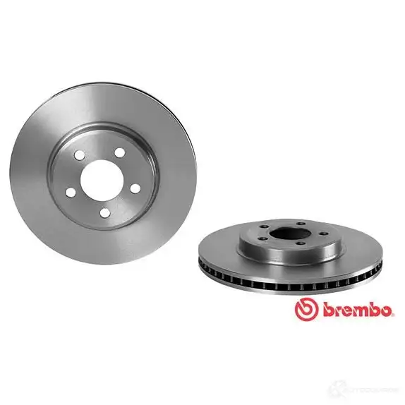 Тормозной диск BREMBO 791269 8020584218983 A WAAG0 09a40210 изображение 3