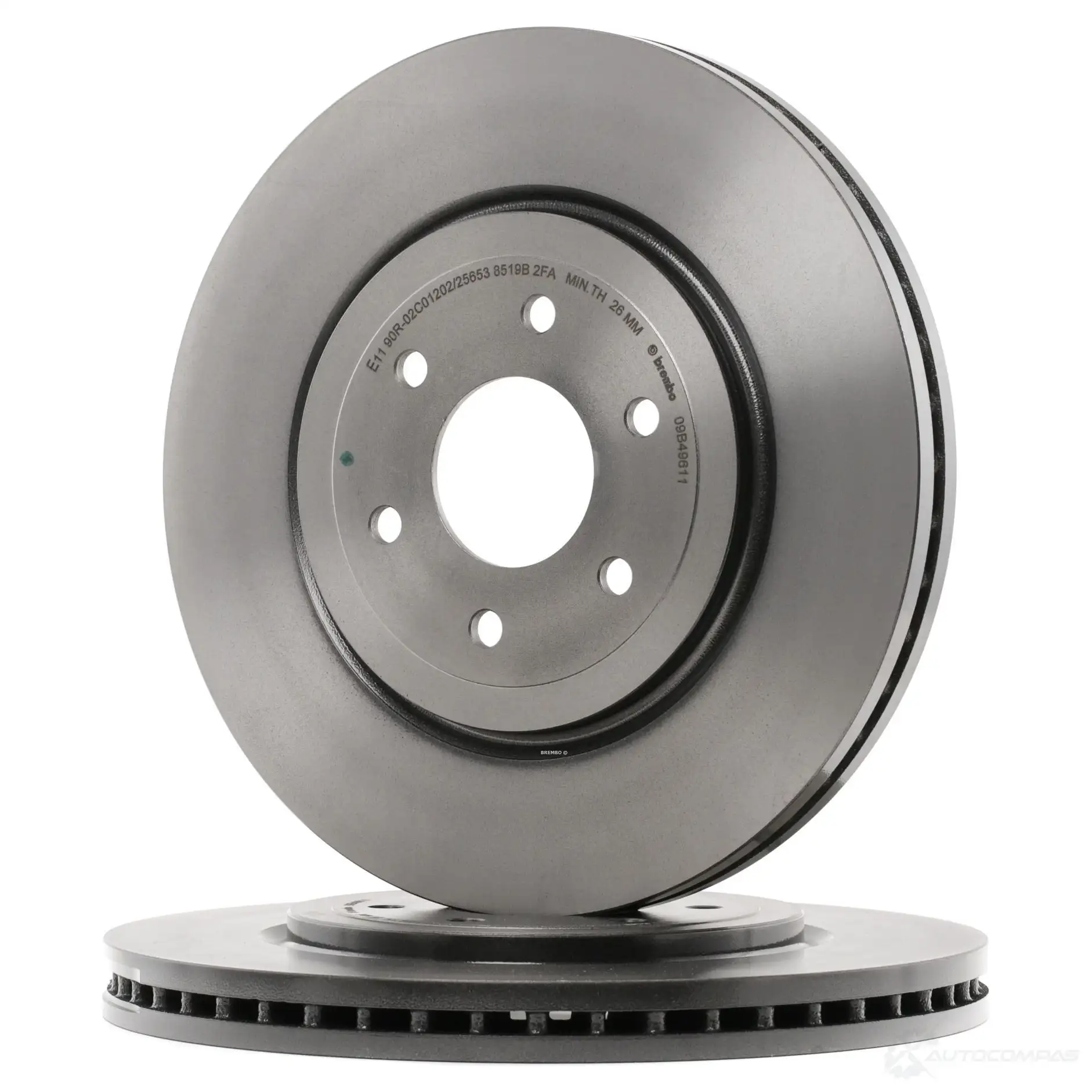 Тормозной диск BREMBO 791585 DM G1NC 09.B496.11 8020584214374 - Изображение 1