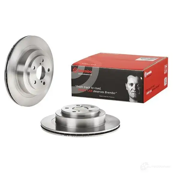 Тормозной диск BREMBO 09b04110 7 JVRL 8020584028599 791518 изображение 2