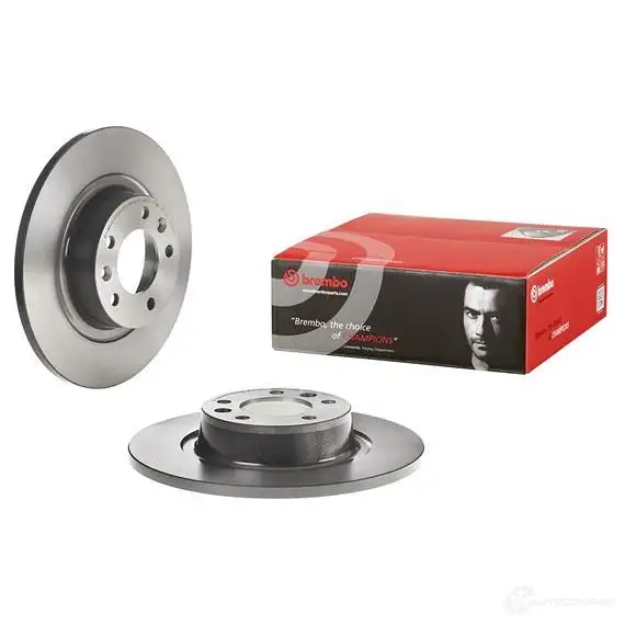 Тормозной диск BREMBO 2ZE EY 08.9367.11 8020584039656 789557 изображение 2