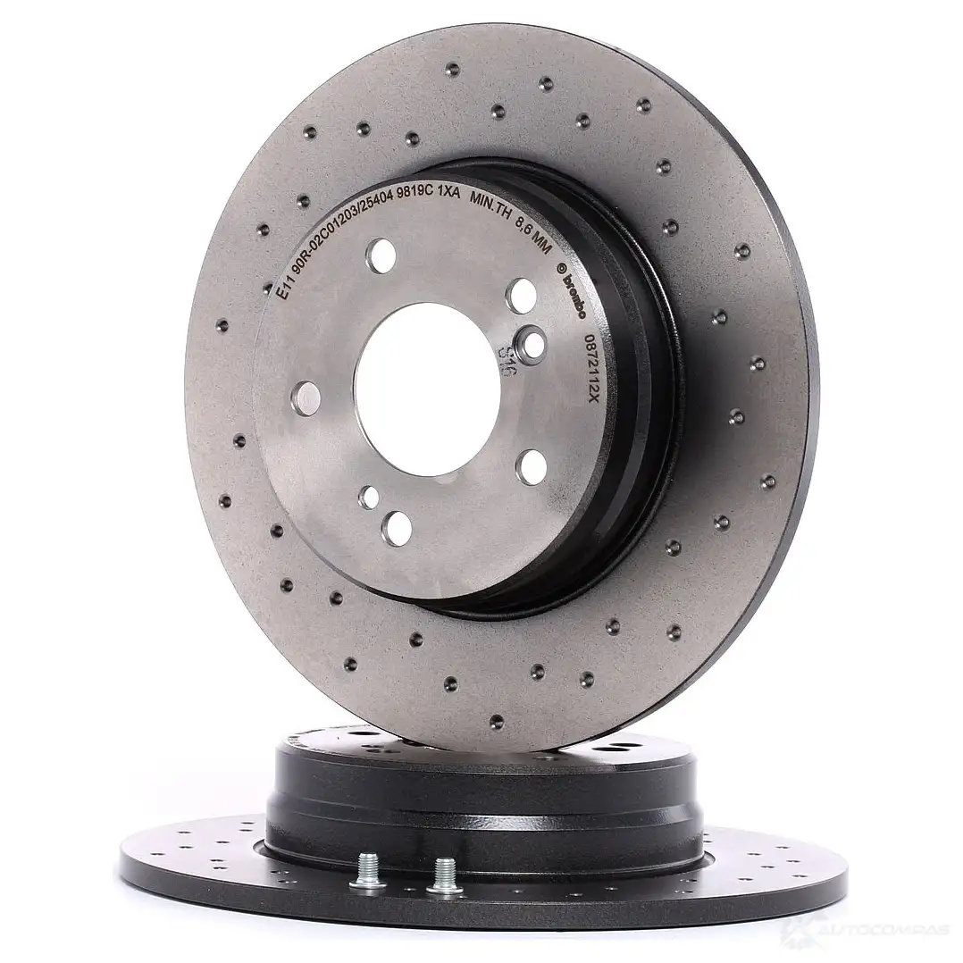 Тормозной диск BREMBO 0872112x 8020584215258 7DXTD OG 789414 изображение 0