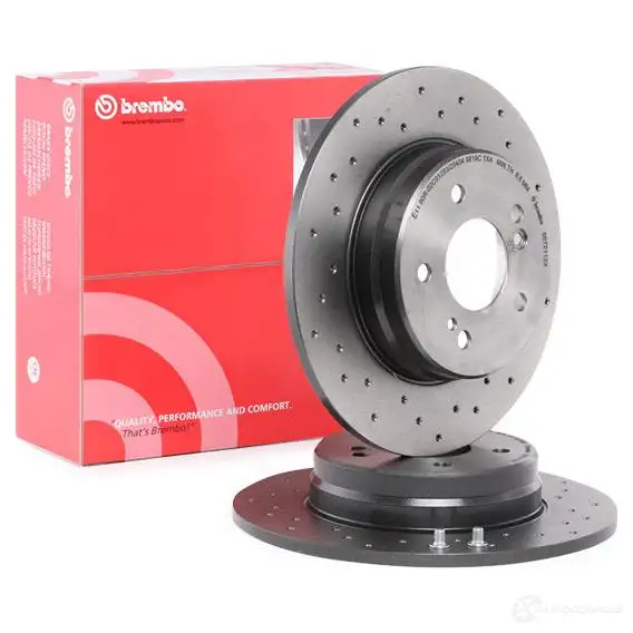 Тормозной диск BREMBO 0872112x 8020584215258 7DXTD OG 789414 изображение 1