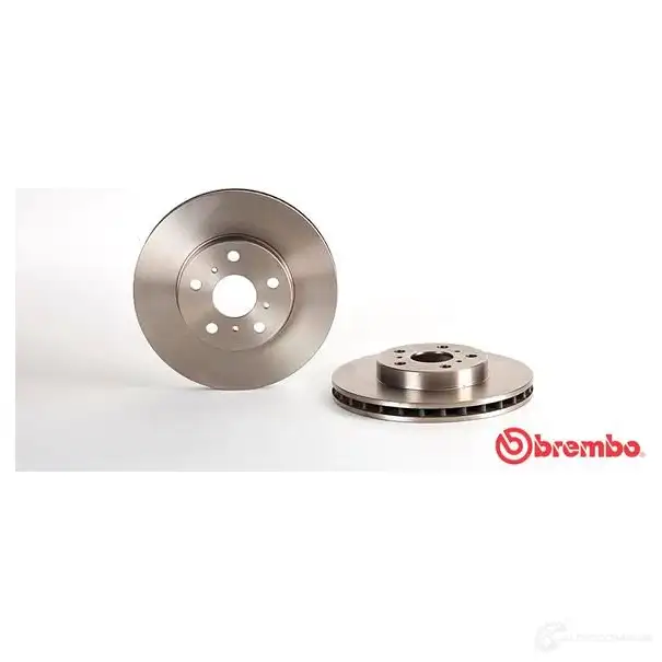 Тормозной диск BREMBO CWZ 9GOU 09513610 8020584513613 790064 изображение 2