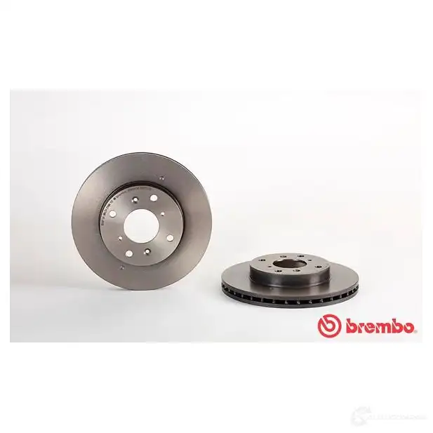 Тормозной диск BREMBO 09.6753.21 8020584031599 TO DG2P 790328 изображение 2