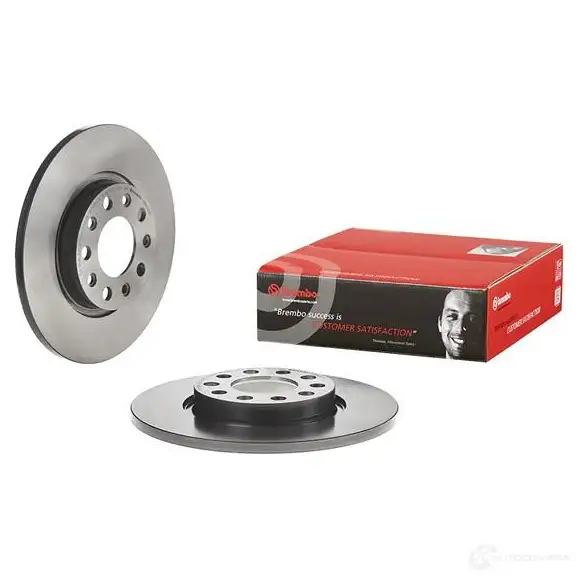 Тормозной диск BREMBO 08.N282.11 1210310223 5A8HW 5 8020584232224 изображение 0