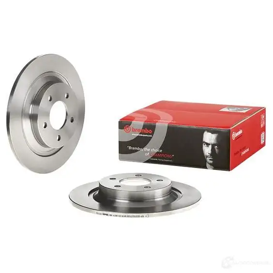 Тормозной диск BREMBO 789771 08a71110 C99K F 8020584019658 изображение 2