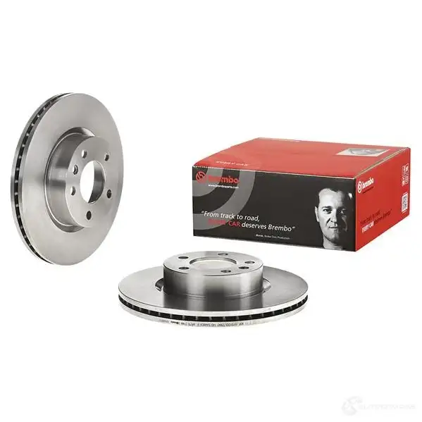 Тормозной диск BREMBO E62DHO Q 8020584588918 790279 09588910 изображение 2