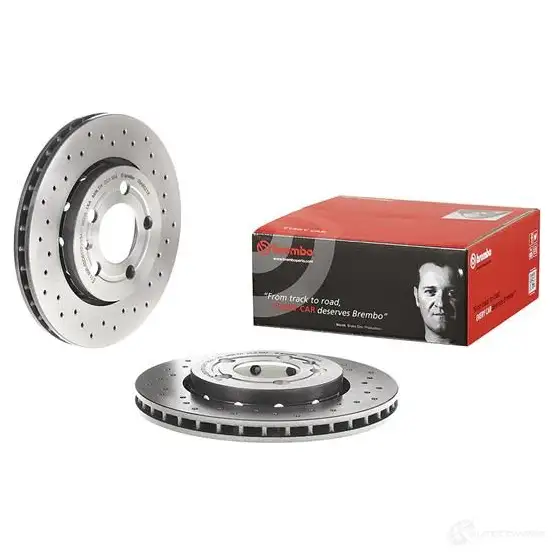 Тормозной диск BREMBO 09a6521x 8020584217719 791381 D SM64 изображение 5